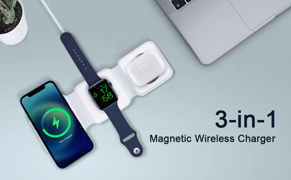 TechFold- 3-IN-1 Wireless Charger™