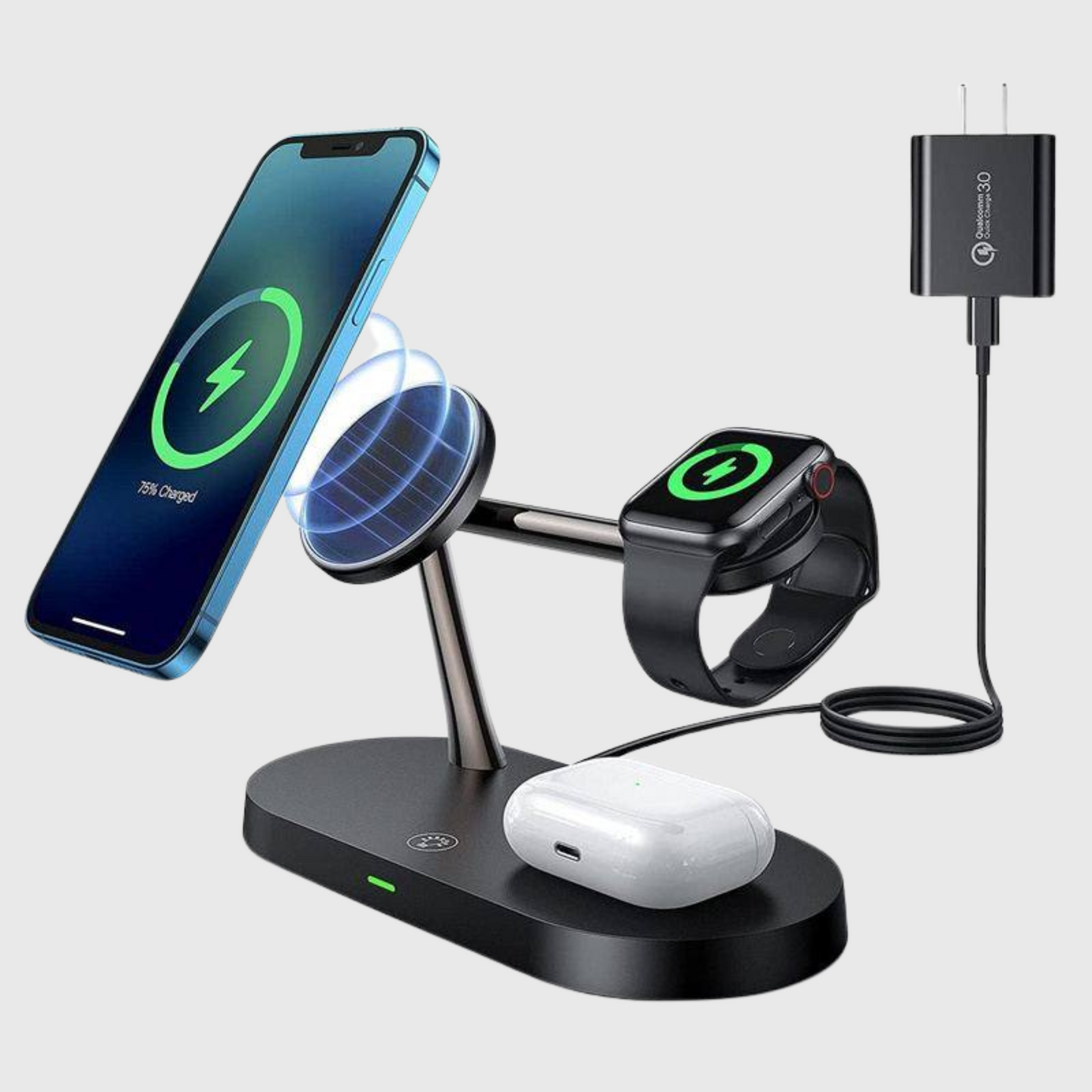 TechMagSafe 4-1 Wireless Charging Stand